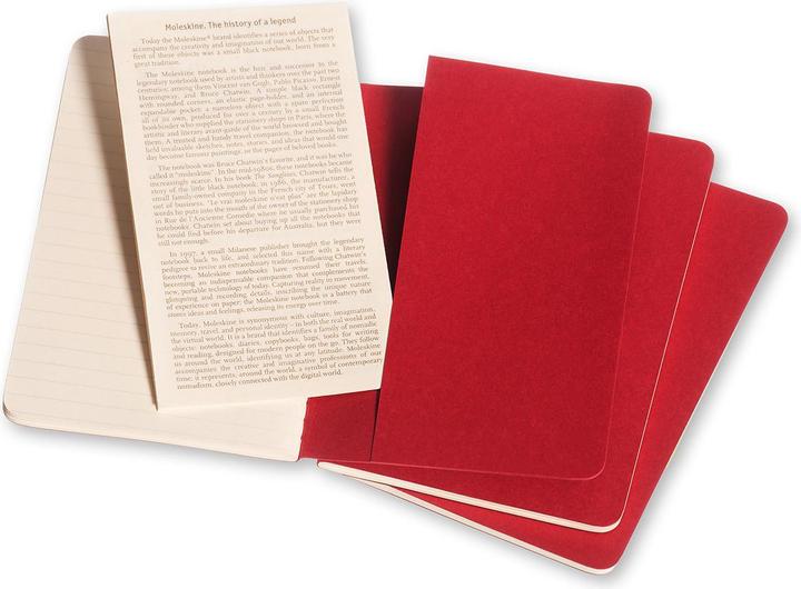 Produktbild Moleskine Notizhefte Cahier (A6, Blanko, Weicher Einband)