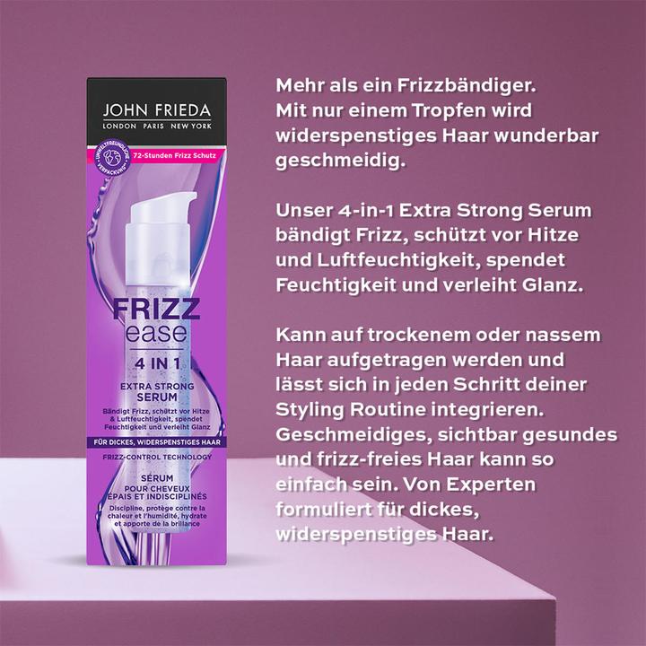 Immagine prodotto John Frieda Frizz Ease - Original Extra Strong 4 in 1 Serum (50 ml)