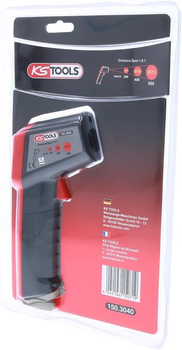 Actual product image KS Tools Infrared thermometer, -20° to 500