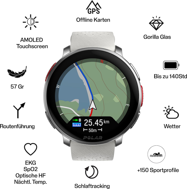 Produktbild Polar Vantage V3 (47 mm)