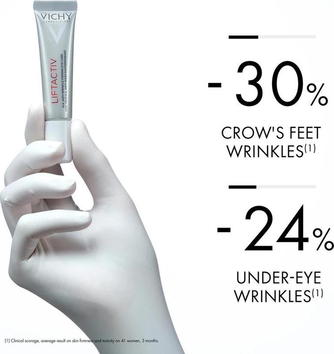 Produktbild Vichy Liftactiv Supreme Augenpflege (Augenpflege Serum, Tag + Nacht, 15 ml)