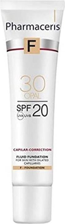Immagine prodotto Pharmaceris F, liquido coprente per la correzione dei capillari, SPF 20, 30 Opale, 30 ml (Opale)