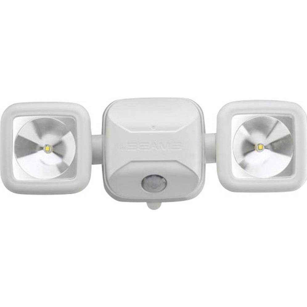 Mr Beams, Fassadenbeleuchtung, Mr. Beams MB3000 LED-Aussenstrahler mit Bewegungsmelder Kaltweiss (500 lm)