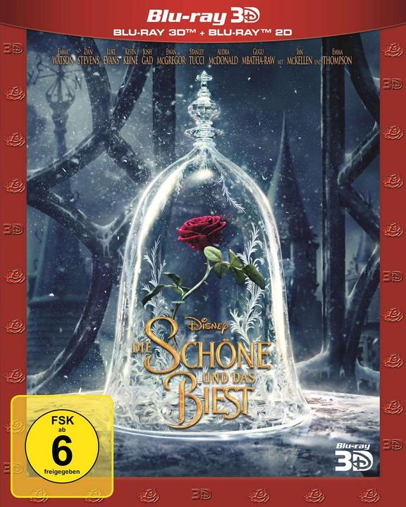 Image du produit Disney Interactive Studios La Belle et la Bête (Blu-ray, Blu-ray 3D, 2017, Allemand)