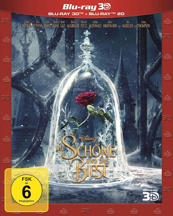 Produktbild Disney Interactive Studios Die Schöne und das Biest (Blu-ray, 3D Blu-ray, 2017, Deutsch)