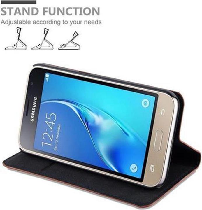 Produktbild Cadorabo Book Invisible Magnet Cover (Samsung Galaxy J1 (2016))