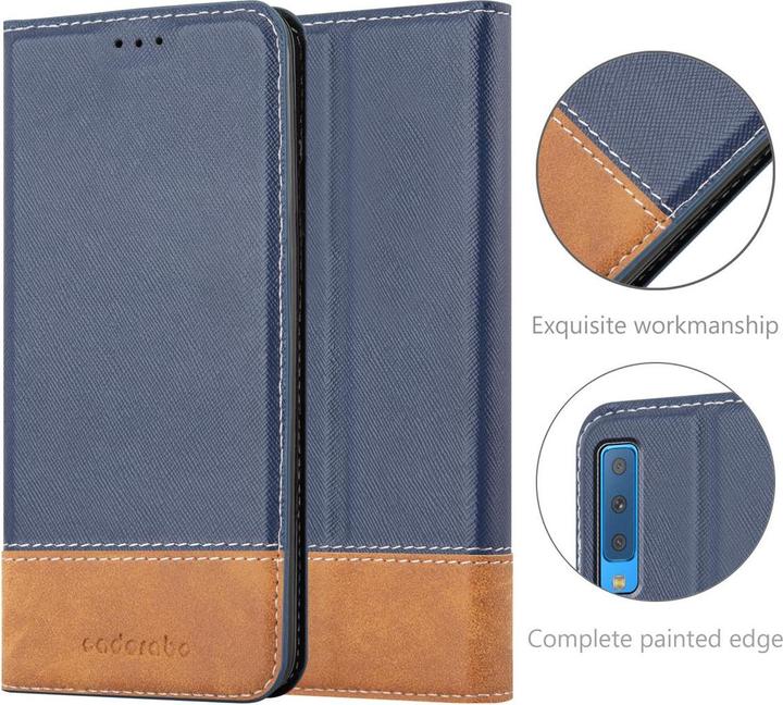 Produktbild Cadorabo X-Wallet Kunstlederkombi Hülle (Samsung Galaxy A7 (2018))