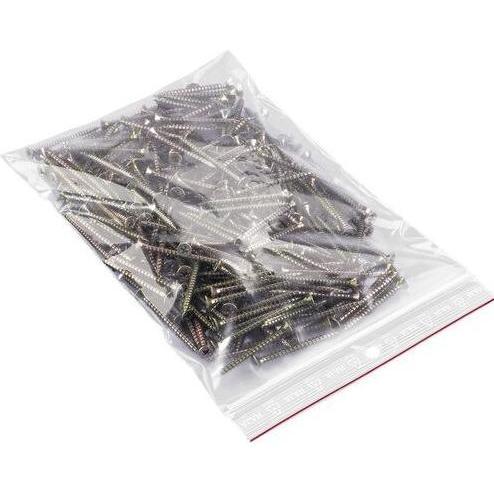 Raja Wiederverschlussbeutel RGP102 Transparent 220 mm, Lebensmittelverpackung, Transparent