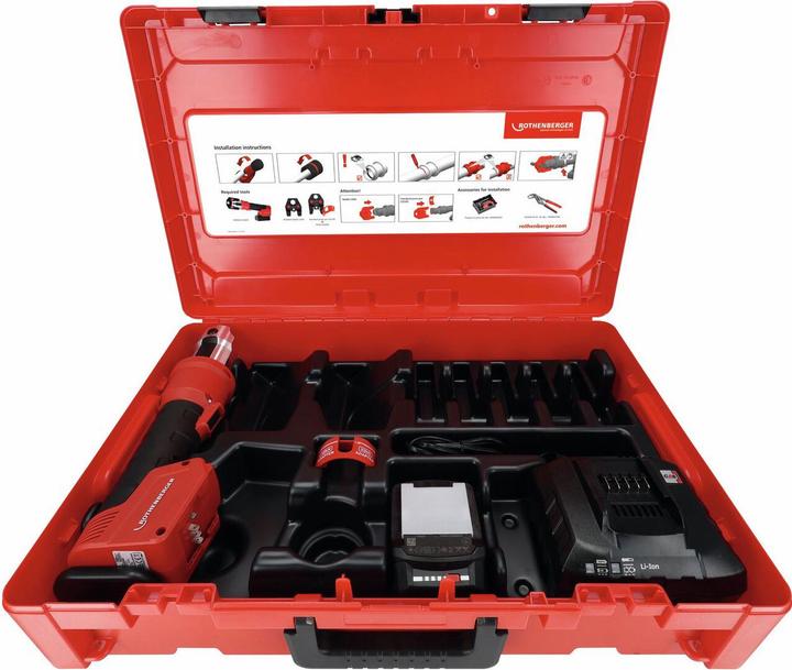 Rothenberger ROMAX NANO Basic Set, 2Ah, CAS