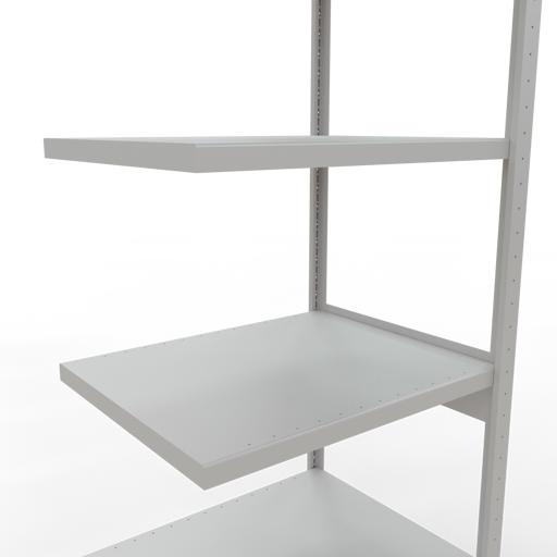 Actual product image Schulte Lagertechnik MULTIplus250 boltless add-on bay system with length bolts