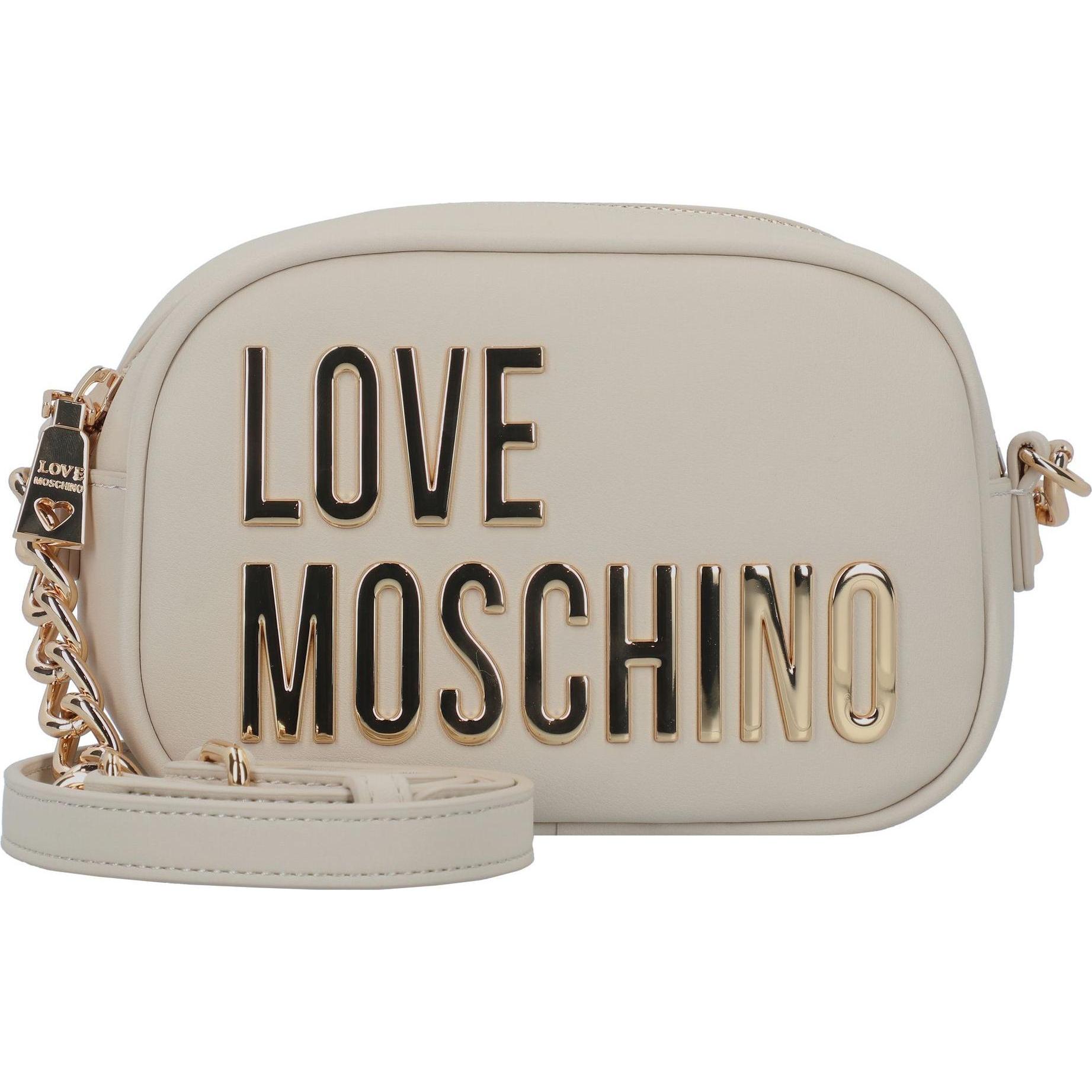 Love Moschino, Handtasche, Bold Love Mini Bag Umhängetasche 17.5 cm, Weiss