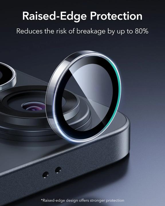 Actual product image ESR - Armorite Camera Lens Protectors - Samsung Galaxy S26 Ultra - Clear (Samsung Galaxy S26 Ultra)