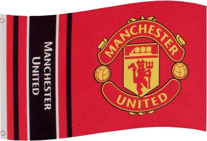 Produktbild Manchester United FC Manchester City FC Fahne Wordmark Wappen