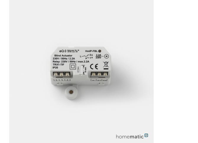 Actual product image Homematic IP Blind actuator - flush-mounted (Shutter actuator)