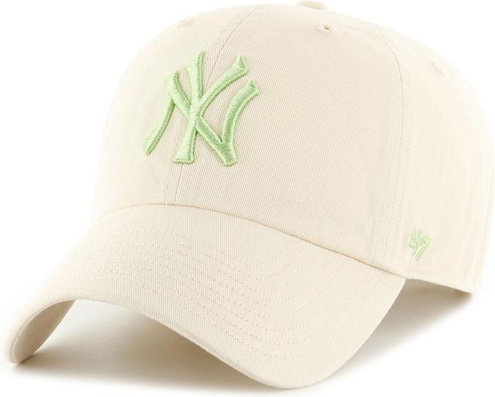 Actual product image 47 Brand Strapback Cap - CLEAN UP New York Yankees natural