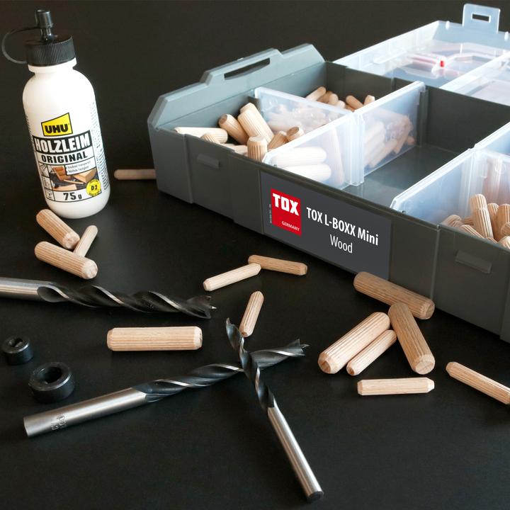 Actual product image Tox L-Boxx Mini Wood assortment 207 pcs. (207 pcs.)