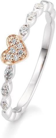 Immagine prodotto Breuning Anello di fidanzamento a cuore (55, Oro 750/18 K)