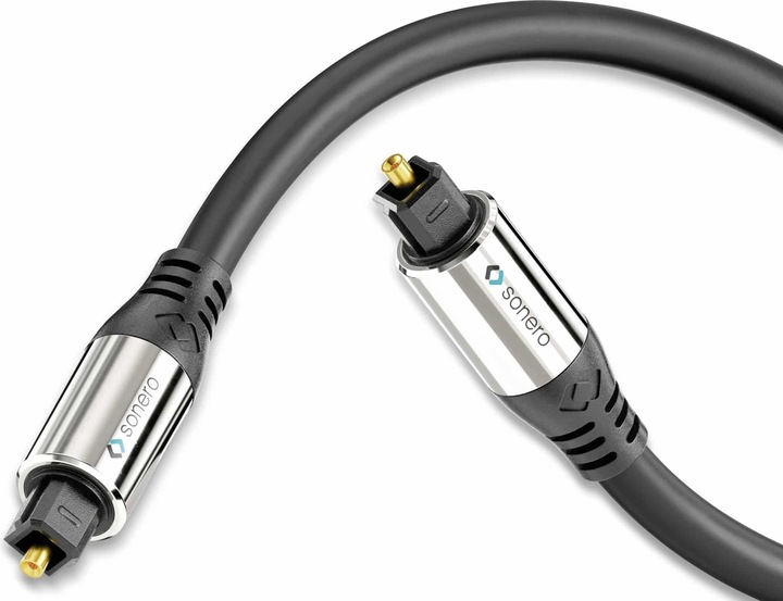 Image du produit Sonero Câble audio Toslink - Toslink 1 m (1 m, Optique)