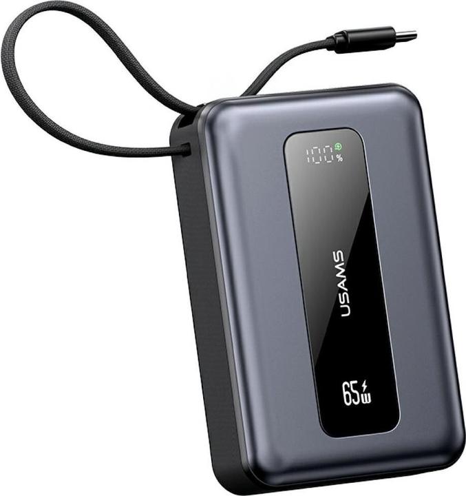 Actual product image Usams Powerbank XH Series CD243 20000mAh 65W tarnish (20000 mAh, 65 W, 77 Wh)