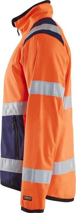 Actual product image Blakläder High visibility softshell jacket orange / navy blue (3XL)