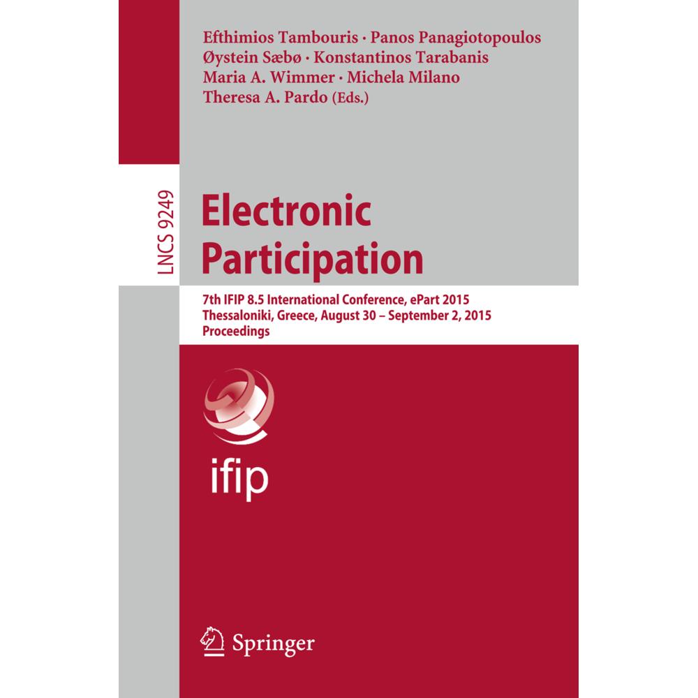 Electronic Participation, Fachbücher