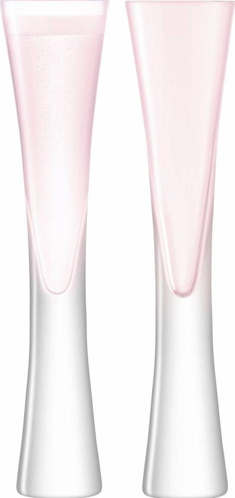 Actual product image LSA Moya champagne flute - 170ml light pink, set of 2 (17 cl, 2 Glasses, Champagne glasses)