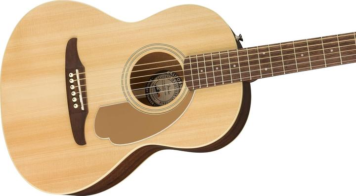 Immagine prodotto Fender Chitarra Acustica Mini Sonoran (Chitarra acustica, Fondo e fasce: mogano, Sella e ponte: Nubone, Tastiera e ponte: legno di noce, Top: abete rosso o mogano)