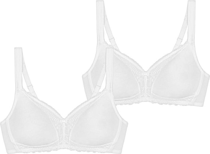 Actual product image Triumph Bügelloser BH Modern Lace+Cotton (90 B, pack of 2)