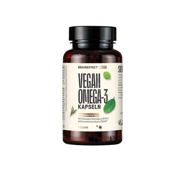 Braineffect Essential Vegan Omega 3 Kaps Ds 60 Stk (60 Stück, Kapseln)