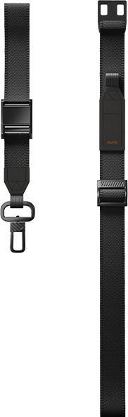 Produktbild Uniq Vista uniwersalny pasek do telefonu 2w1 czarny/black