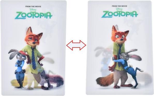 Actual product image Disney Judy Hopps & Nick Wilde Postkarte Lenticular (1 pcs.)