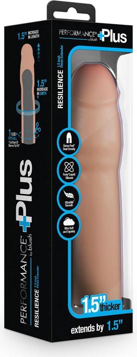 Image du produit Blush performance plus 1.5 inch silicone penis xtender beige