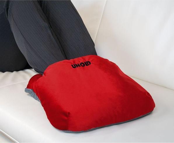 Image du produit Unold 86023 Wärmi Premium Set rot elektr. Heizkissen + Fusswärmekissen