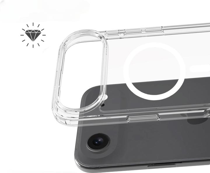 Immagine prodotto JT Berlin BackCase Pankow Clear MagSafe| Apple iPhone Air| trasparente| 11156 (11156) (Apple iPhone Air)
