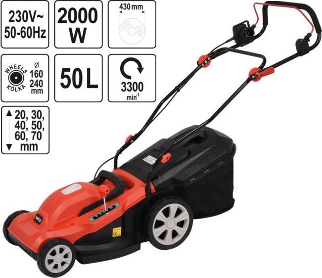 Actual product image Yato 2000W (Electrical connection)