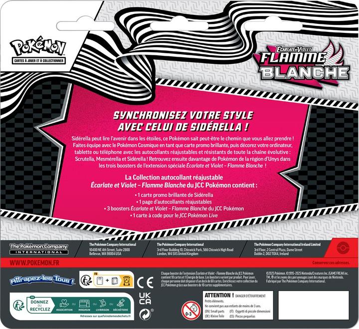 Actual product image Asmodée White flames (French, Booster Pack, Box Set & Collection)