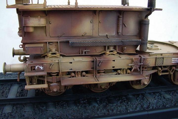 Produktbild Trumpeter Eisenbahngeschütz Leopold 280mm K5 (E)
