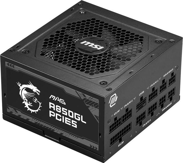 Actual product image MSI MAG A850GL PCIE5 (850 W)