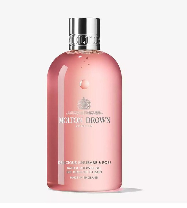 Actual product image Molton Brown Delicious Rhubarb & Rose (Liquid soap, 300 ml)