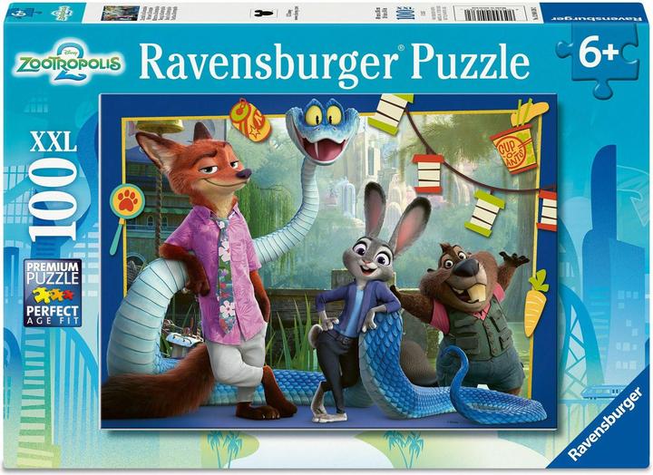 Ravensburger Disney Zoomania - Zurück in Zoomania (100 Teile)