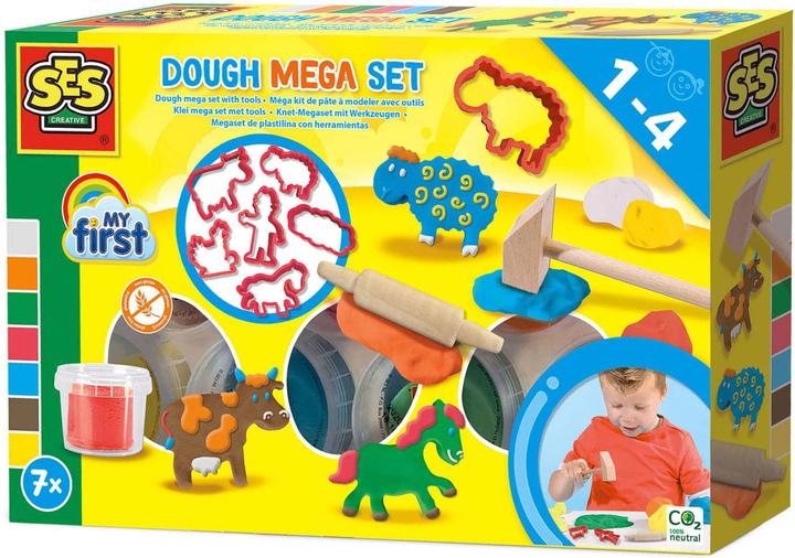 Produktbild Ses Creative My first Knete Mega-Set mit Werkzeugen