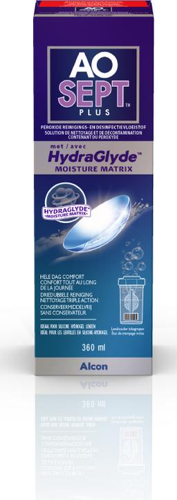 Immagine prodotto AOSept HydraGlyde, soluzione detergente e disinfettante al perossido, 360 ml (Sistema perossido, 360 ml)