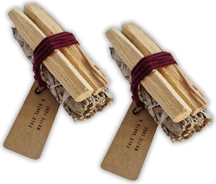 Image du produit Do good club Weisser Salbei & Palo Santo Räucherbündel Duo