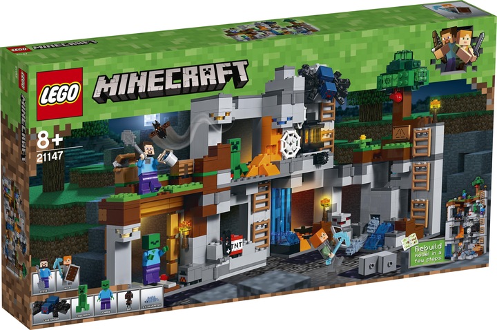 Produktbild LEGO Abenteuer in den Felsen (21147, LEGO Minecraft)