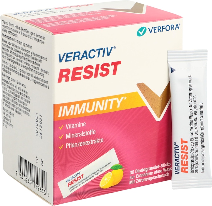 Produktbild Veractiv Resist Direct Sticks 30 Stk (30 Stück, Granulat, 64 g)