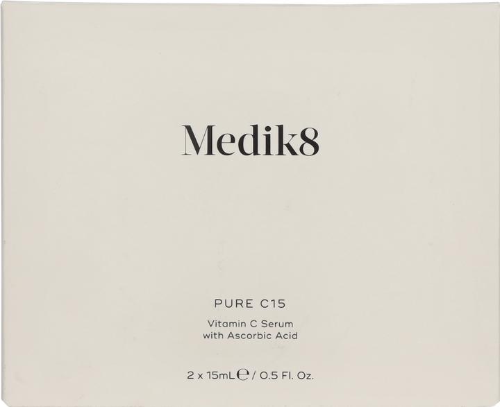 Image du produit Medik8 Pure C15 Sérum antioxydant à la vitamine C 15ml - Pack de 2 (30 ml)