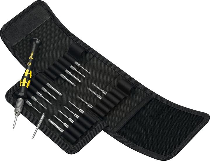 Produktbild Wera Kraftform Kompakt Micro-Set ESD/20 (Phillipps-Kreuzschlitz (PH), Schlitzschrauben, TX, TX Plus)