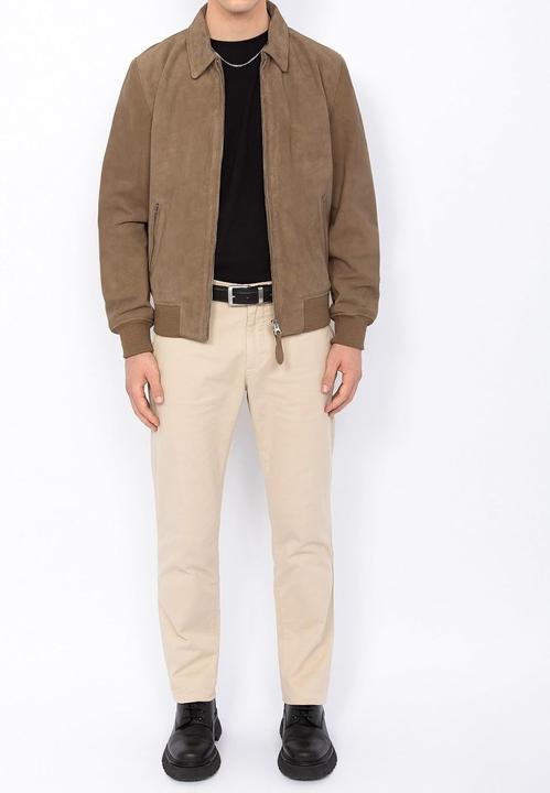 Productafbeelding Schott Nyc Lcyaless Herrenjacke aus Ziegenleder (XL)