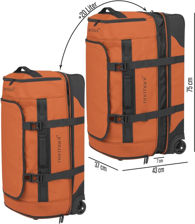 Produktbild Normani Reisetrolley 100-120 L Samara - 9831 (120 l)