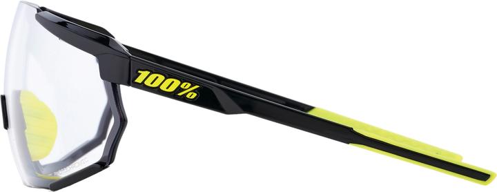 Produktbild 100% Racetrap 3.0 Gloss Black (Schwarz, Photochrome, Transparent)